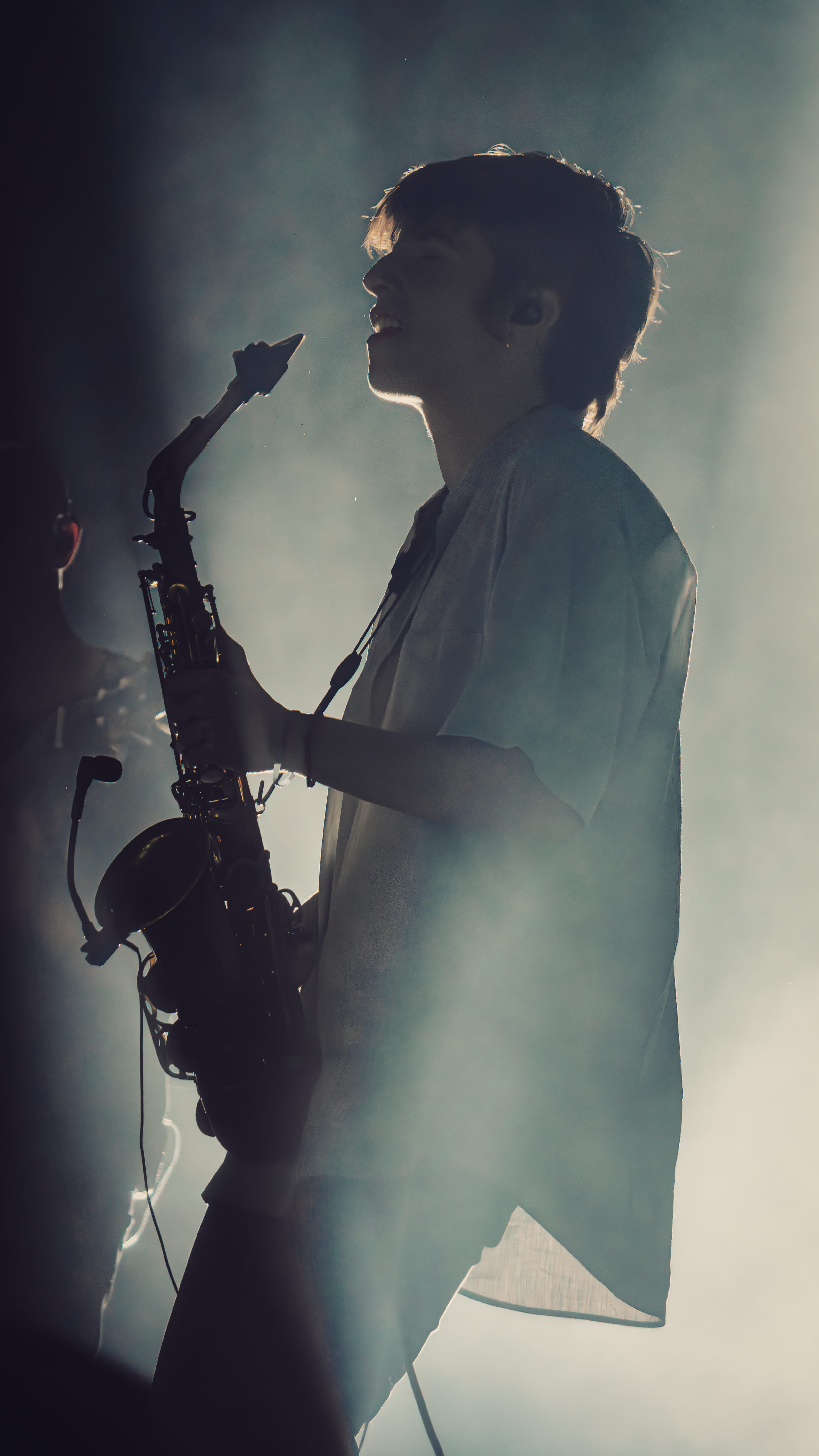 Guitarrista en concierto